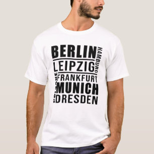 Deutsche Städte Deutschland City City City - Gesc T-Shirt