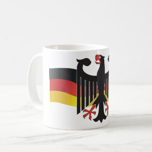 Deutsche Symbol Coffee Tasse
