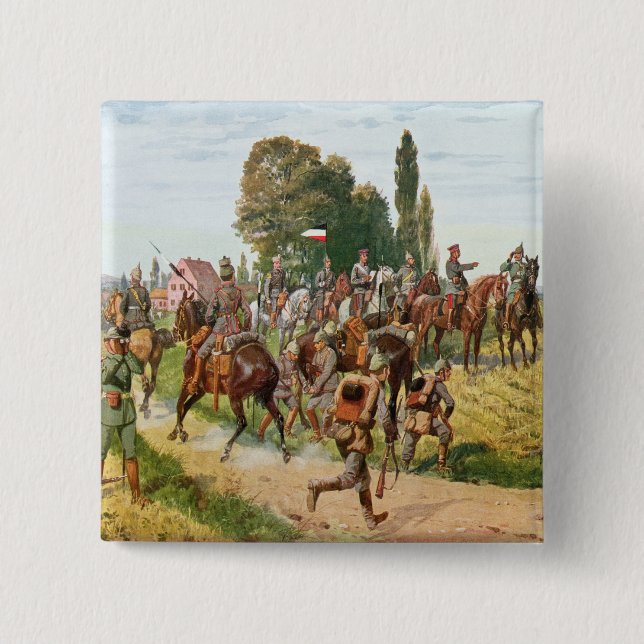 Deutsche Uniformen Button (Vorderseite)