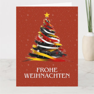DEUTSCHE WEIHNACHTSPOSTKARTE KARTE