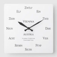 Deutsche Zahlen Personalizable Location Time Zone