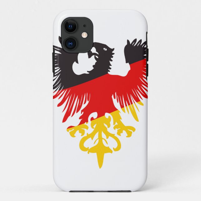 Deutscher Adler Case-Mate iPhone Hülle (Rückseite)