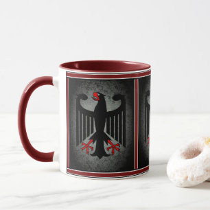 Deutscher Adler der deutschen Flagge, Deutschland Tasse