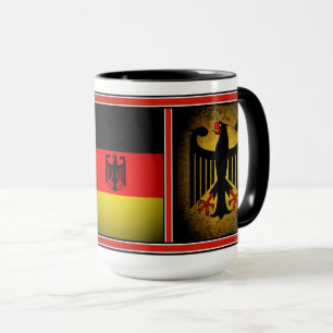Deutscher Adler der deutschen Flagge, Deutschland Tasse