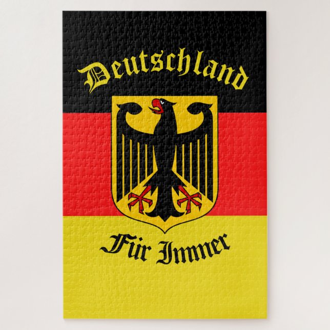 Deutscher Adler, Deutschland für immer/Pelz Immer (Vertikal)