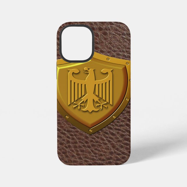Deutscher Adler iPhone Hülle (Rückseite)