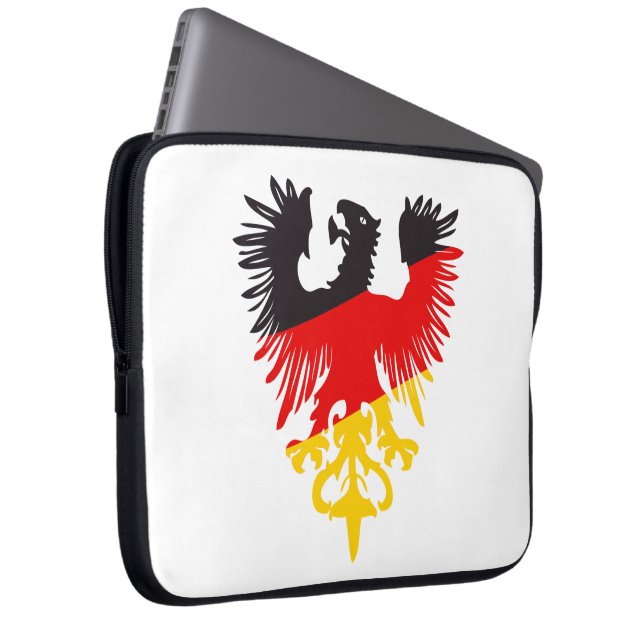 Deutscher Adler Laptopschutzhülle (Vorne Rechts)