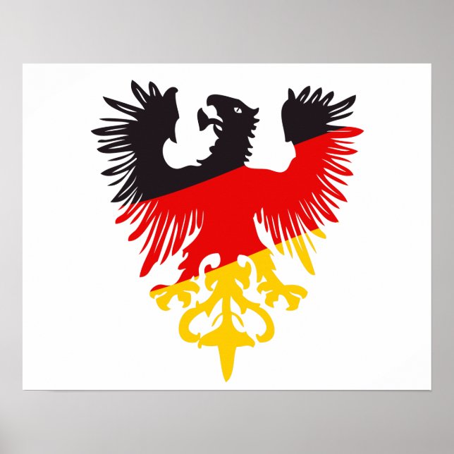 Deutscher Adler Poster (Vorne)