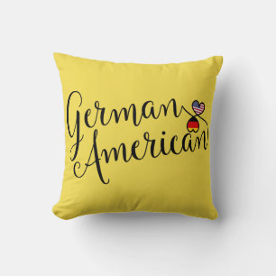 Deutscher Amerikaner: Herzklopfen Kissen
