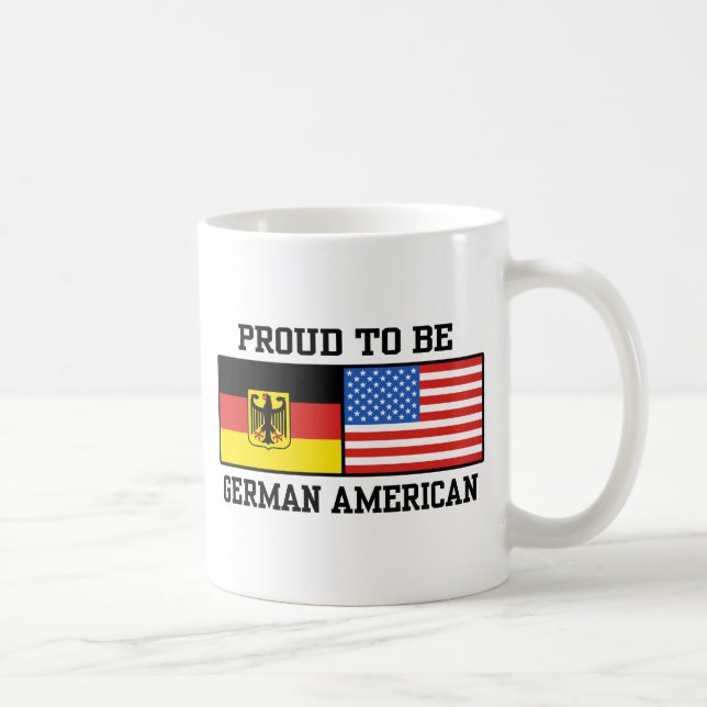 Deutscher Amerikaner Kaffeetasse (Rechts)