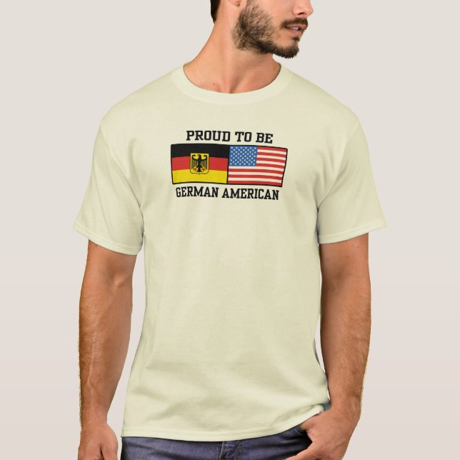 Deutscher Amerikaner T-Shirt (Vorderseite)
