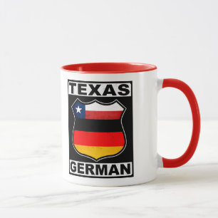 Deutscher Amerikaner Texas Tasse
