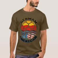 Deutscher amerikanischer Fußball-T - Shirt