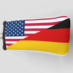 Deutscher amerikanischer Prix USA Deutschland Flag Golf Headcover