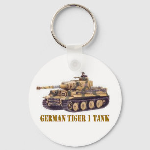 DEUTSCHER BEHÄLTER DES TIGER-1 SCHLÜSSELANHÄNGER