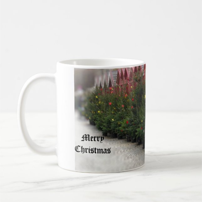 Deutscher Christkindlmarket - frohe Kaffeetasse (Links)