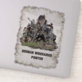 Deutscher Drahthaar Pointer Sticker
