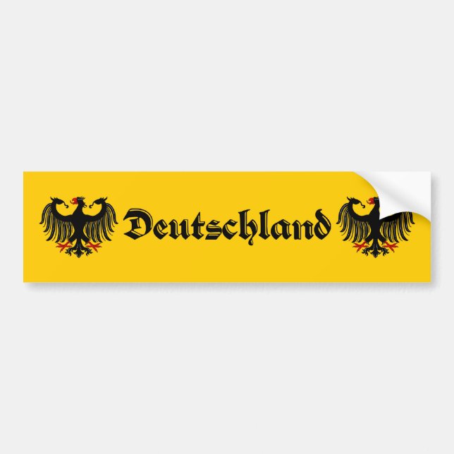 Deutscher Eagle Deutschland Autoaufkleber (Vorne)