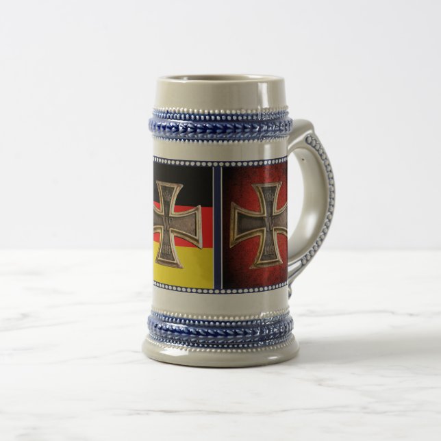 Deutscher, Eisenkreuz, Kreuz des Eisens, Bierglas (VorderseiteRechts)