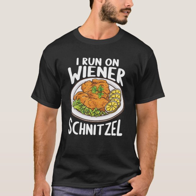 Deutscher Feinschmecker Österreich Food Funny I La T-Shirt (Vorderseite)