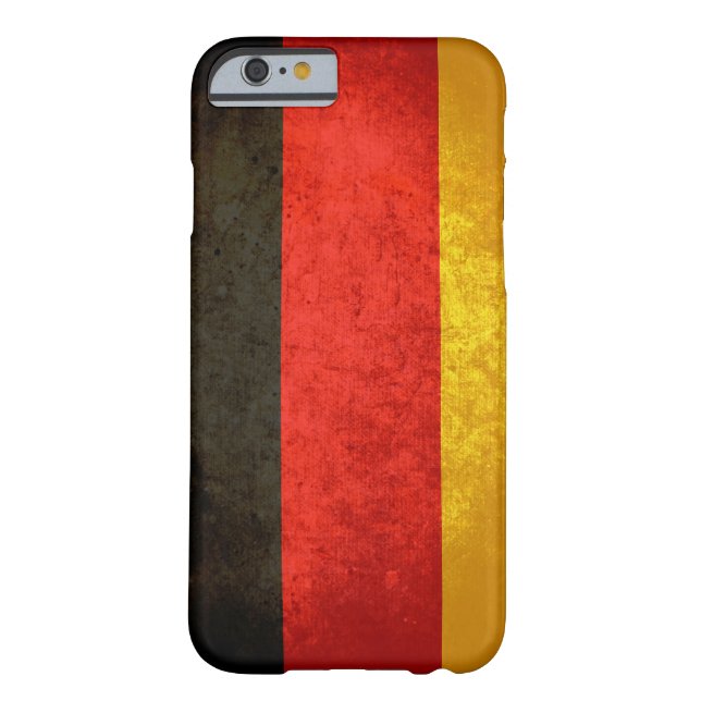 Deutscher Flagge iPhone 6 Fall Case-Mate iPhone Hülle (Rückseite)