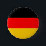 Deutscher Flaggen-Knopf Button<br><div class="desc">Knopf mit der deutschen Staatsflagge oder dem Bundesflagge.</div>