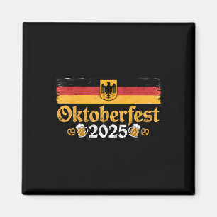 Deutscher Flaggenadler 2025 Vintages Festival Scha Magnet