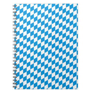 Deutscher Freistaat Bayern - Flaggenfarben Muster Notizblock