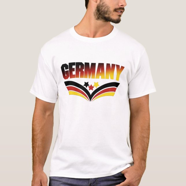 Deutscher Fußball T-Shirt (Vorderseite)