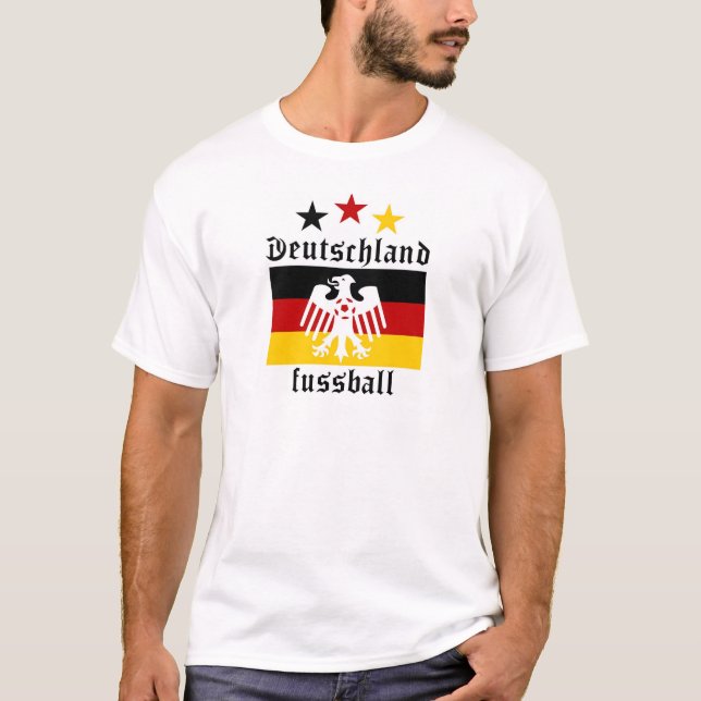 Deutscher Fußball T-Shirt (Vorderseite)