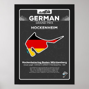 Deutscher Grand Prix Poster