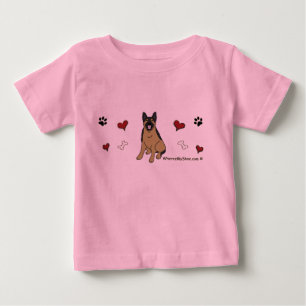 deutscher Hirte Baby T-shirt