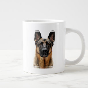 Deutscher Hirte Jumbo-Tasse