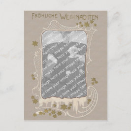 Deutscher Kunst Nouveau Feiertagspostkarte