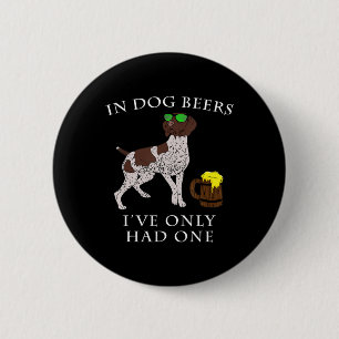 Deutscher Kurzfilm Pointer Irish St Patrick Day Button
