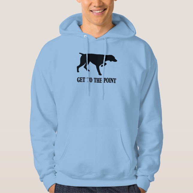 Deutscher kurzhaariger Zeiger "gelangen an den Hoodie (Vorderseite)