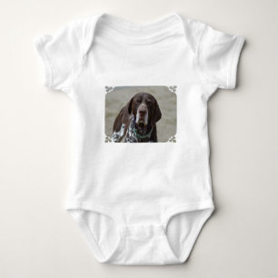 Deutscher kurzhaariger Zeiger-Hund Baby Strampler