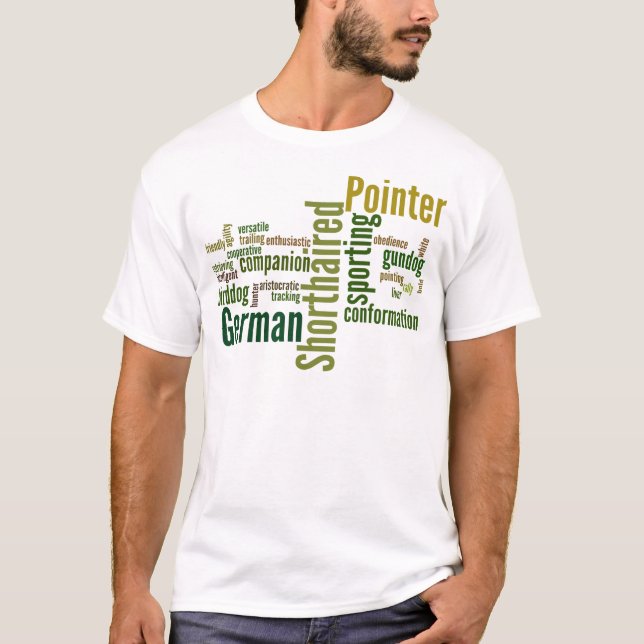 Deutscher kurzhaariger Zeiger T-Shirt (Vorderseite)