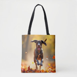 Deutscher Kurzhaarkammer Elegante Schultertasche Tasche