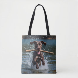 Deutscher Kurzhaarkammer Elegante Schultertasche Tasche
