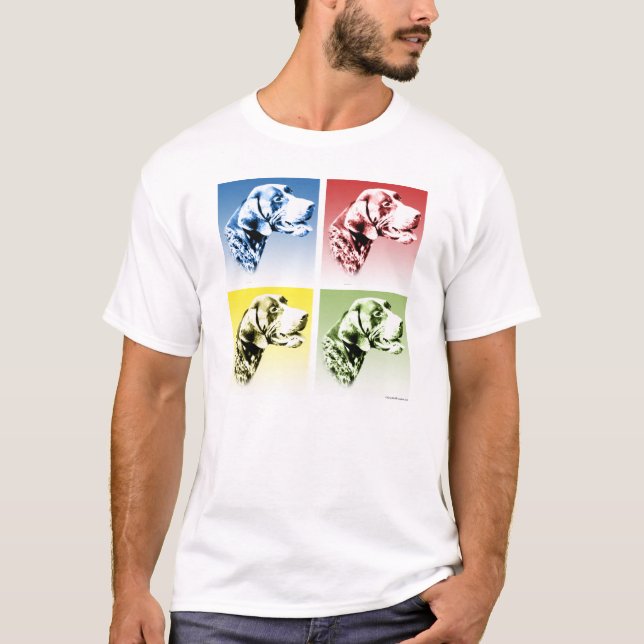 Deutscher Kurzläufer-Pop T-Shirt (Vorderseite)