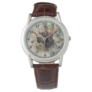 Deutscher Kurzzeiger Armbanduhr