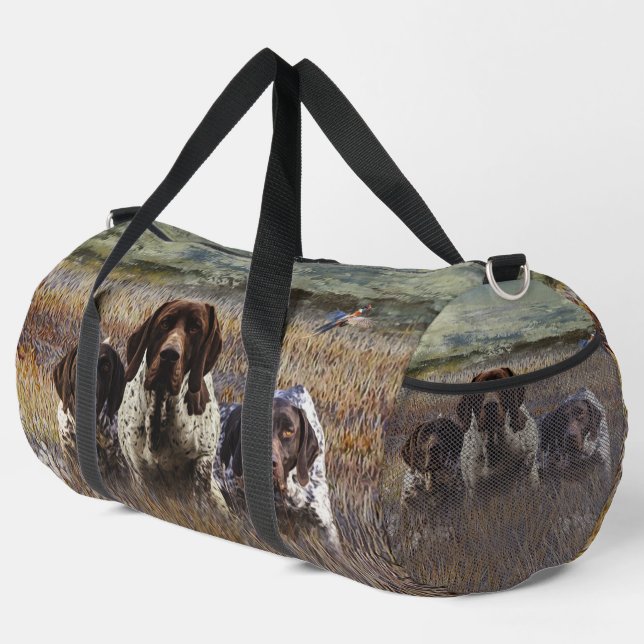 Deutscher Kurzzeiger Duffle Bag (Rechte Ecke)