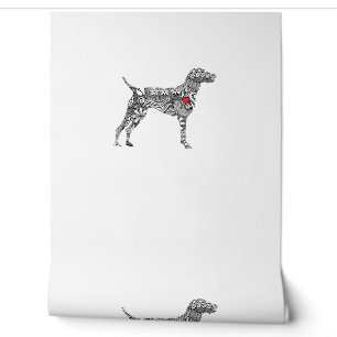 Deutscher Kurzzeiger GSP Hund Mama I Liebe hören Tapete