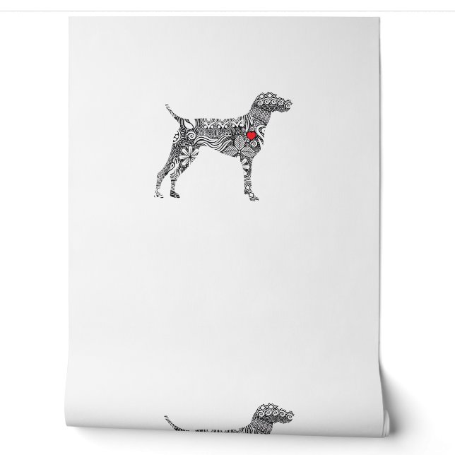 Deutscher Kurzzeiger GSP Hund Mama I Liebe hören Tapete (Abrollen)