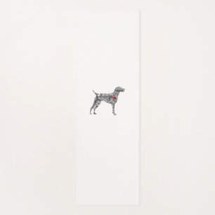 Deutscher Kurzzeiger GSP Hund Mama I Liebe hören Yogamatte