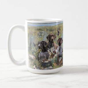 Deutscher Kurzzeiger Kaffeetasse