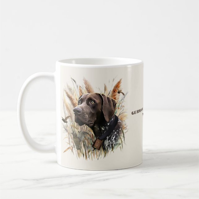Deutscher Kurzzeiger Kaffeetasse (Links)