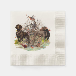 Deutscher Kurzzeiger Serviette