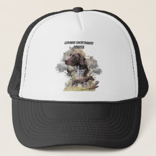 Deutscher Kurzzeiger Truckerkappe